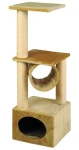 CAT-GATO Škrabadlo Gloria 109 cm / Sisal, plyš / Béžová / Pro kočky (319606)