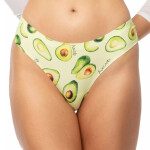Dámské brazilky Avocado brasil - JULIMEX zelená XL