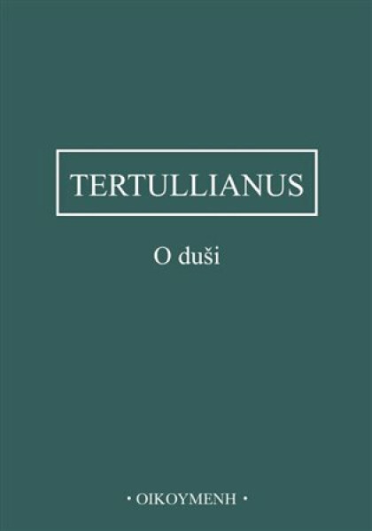 O duši - Tertullianus