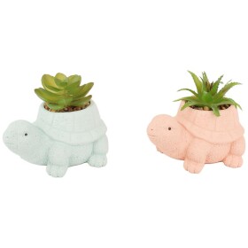 Umělá rostlina v květináči 9x12.5cm mix 98893