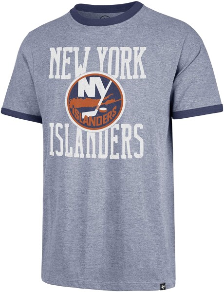 47 Brand Pánské Tričko New York Islanders Belridge '47 CAPITAL RINGER Tee Velikost: XS
