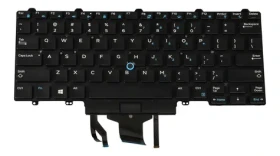 DELL podsvícená klávesnice pro Latitude / Náhradní klávesnice / podsvícená (WDJ4X)