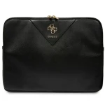 Guess Triangle 4G černá / Pouzdro na notebook / 16" / PU kůže (GUCS16ZPGSTEGK)