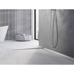 MEXEN - Line-B spádová lišta podlahová 180 cm levá, nerez 181001180L