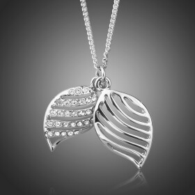Náhrdelník Swarovski Elements Sarto, Stříbrná 46 cm + 5 cm (prodloužení)