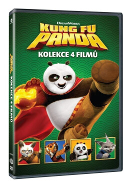 Kung Fu Panda kolekce 1-4 4DVD