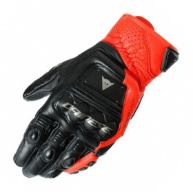 Dainese Stroke letní rukavice fluo-červené/černé