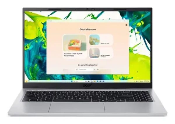 Acer Aspire Go 15 (AG15-72P-52PR) stříbrná / Notebook / 15,6" FHD IPS / Intel Core 5 120U / 16GB DDR5 / 1TB SSD / W11H (NX.JTREC.007)