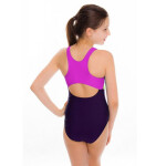Plavky Aqua-speed Emily Junior růžovo-fialové 122 cm