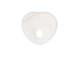 KikkaBoo Ergonomický polštářek z paměťové pěny Heart Airknit White (31106010128KB)