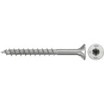 Fischer 574081 šrouby do dřevotřísky 4.5 mm 70 mm TX Nerezová ocel 100 ks