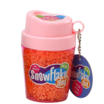 Mamido Squishy kuličky z polystyrenu v kelímku oranžová