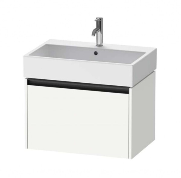 DURAVIT - Ketho.2 Umyvadlová skříňka 44x68x46 cm, 1 zásuvka, matná bílá K25076018180000