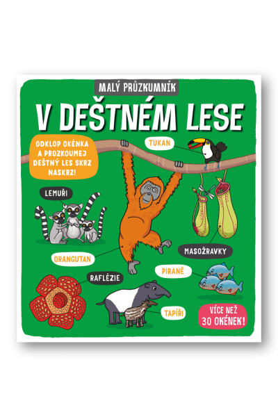 Malý průzkumník deštném lese Carly Blake