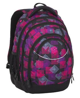 Bagmaster ENERGY 8 E studentský batoh - růžovo červený růžová 34 l 170420