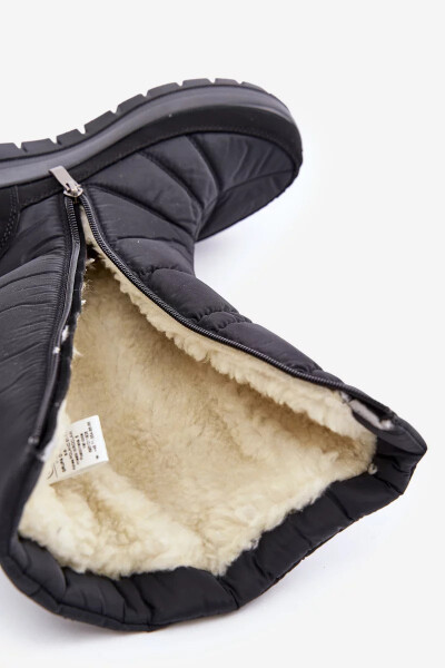 Dámské Sněhule Se Zdobením Progress Černé Velikost: 37