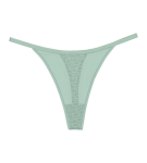Dámská tanga Triumph Signature Sheer String - BLUE - sv. zelené 7329 - TRIUMPH BLUE 42