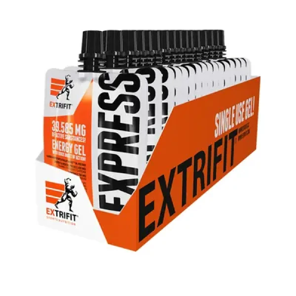 Extrifit Express Energy Gel limetka / Energetický gel / 16 x 80 g