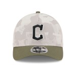 New Era Pánská kšiltovka Cleveland Guardians MLB 2025 Armed Forces 9FORTY M-Crown A-Frame Snapback