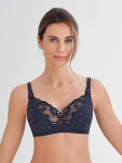 Dámská podprsenka 203292 596 Blue fjord - Felina tmavě modrá - vzor 70G