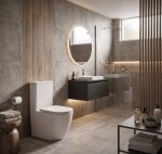 Erga Siena, WC kombi mísa 620x365x820 mm, Rimless + toaletní sedátko, bílá lesklá, ERG-V03-SIENA-RIM-WH