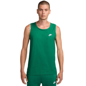Pánské tričko Nike Club Tank, zelené, BQ1260 365 L