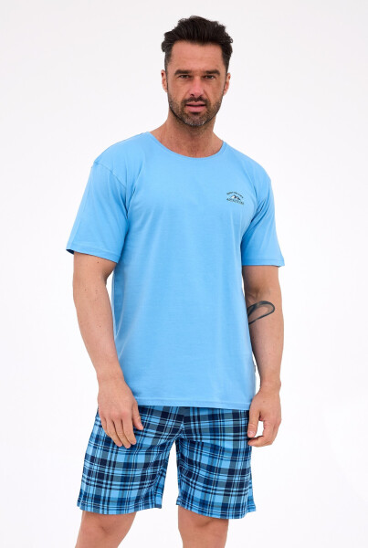 Pyžamo Cornette 326/311 Ready 2 kr/r S-2XL modrá L