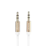 USAMS YP-01 bílá / Audio kabel / Jack 3,5 mm - Jack 3,5 mm / propojovací / 1 m (YP102)