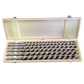 EXTOL PREMIUM 8801292 Vrtáky do dřeva, hadovité, sada 6ks, 10-20mm, 460mm