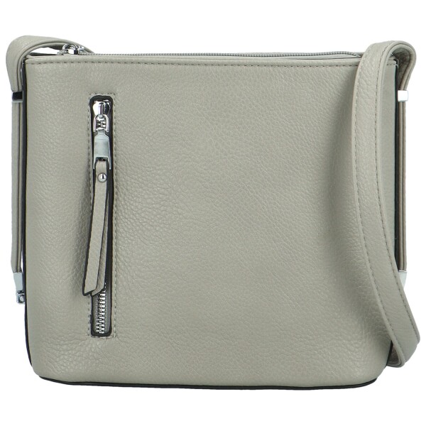 Trendy dámská mini crossbody kabelka Tirila, šedá