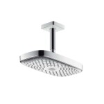 HANSGROHE - Raindance Select E Hlavová sprcha 300 2jet s přívodem od stropu 10 cm, EcoSmart, chrom 26608000