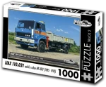 RETRO-AUTA Puzzle TRUCK č.2 Liaz 110.031 valník s rukou HR 3001 (1985–1993)