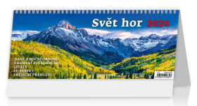 Stolní kalendář 2026 Helma - Plánovací - Svět hor