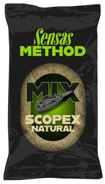 Sensas Method Mix 1kg - Natural Scopex,Sensas Method Mix 1kg - Natural Scopex
