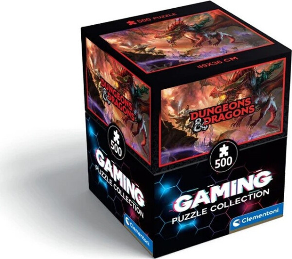 Puzzle Dungeons & Dragons 500 dílků (Cube) - Clementoni
