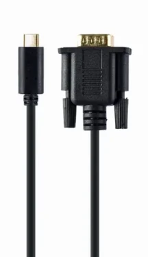 Gembird adaptér USB Typ-C (M) na VGA (F) 2m (A-CM-VGAM-01)