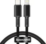 Baseus CATLGD-01 Kabel USB-C (M) - Lightning (M) 1 m černá / 20W (CATLGD-01)