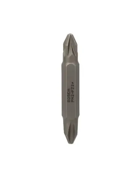 BOSCH Bit oboustranný PH2/PZ2 / Bit oboustranný / délka 45 mm (2607001743)
