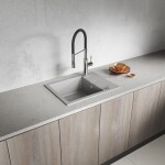 Kuchinox - SHIRE granitový dřez 1-kom s odkapávačem SBS_513Y