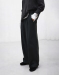ECOALF Miel Ten Cot Trousers Charcoal Khaki 42