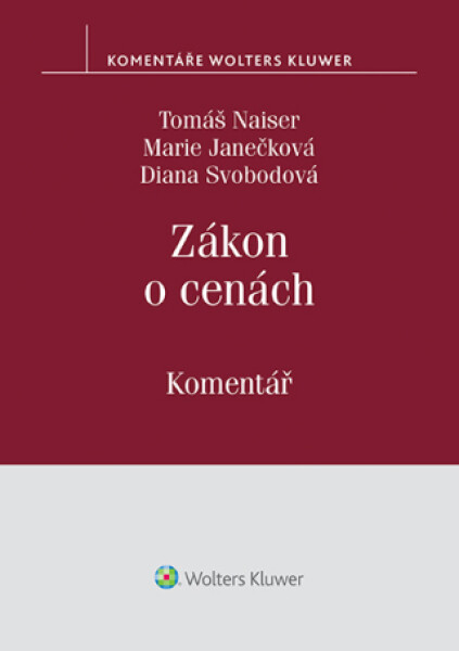 Zákon o cenách. Komentář - autorů - e-kniha