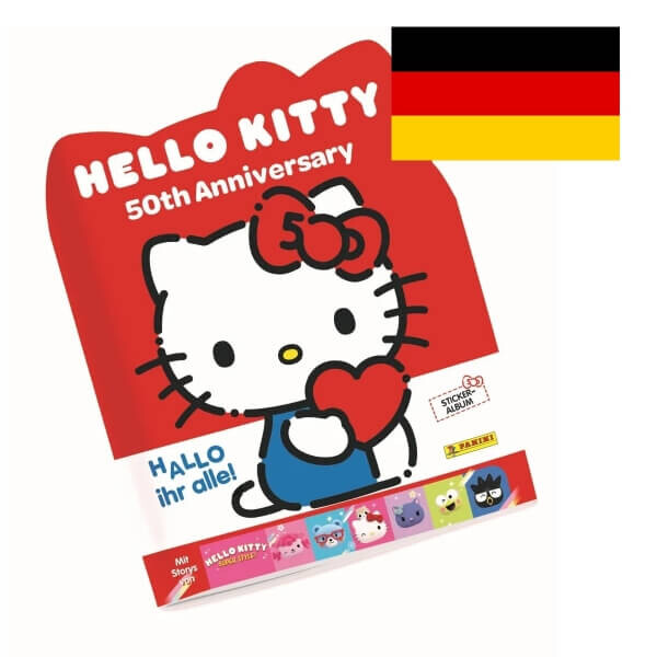 Hello Kitty (50. výročí) - album na samolepky - DE