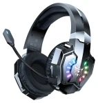 ONIKUMA B15 černá / Herní sluchátka / Bluetooth 5.4 / RGB / mikrofon (B15 Black)