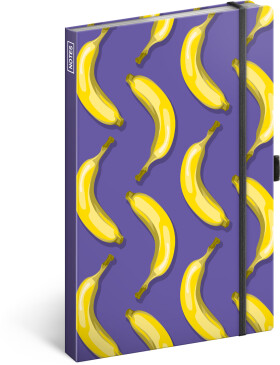 Notes Banány linkovaný 13 21 cm