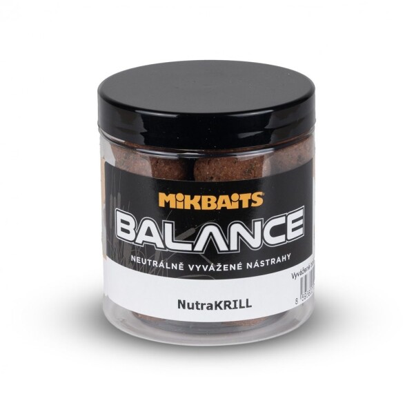 Mikbaits Boilie ManiaQ Balance NutraKRILL 250ml - 24mm,Mikbaits Boilie ManiaQ Balance NutraKRILL 250ml - 24mm