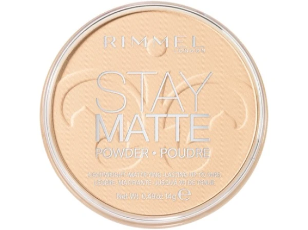 Rimmel London Stay Matte Powder 001 Matující pudr Transparent 14 g