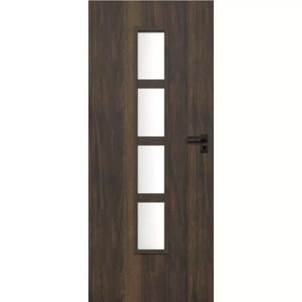 Interiérové dveře Arte 4*4 60L tmavý colum 363