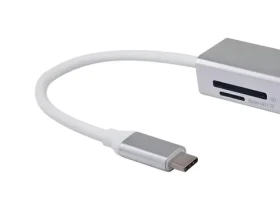 Equip stříbrná / Adaptér USB-C / HDMI + 2× USB-A 3.0 + čtečka SD/microSD / 4K 30 Hz (133480)