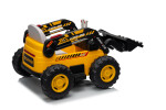 Mamido Dětský elektrický nakladač CAR-26A žlutý | 4x4 | RC 2.4Ghz | EKO kůže | 12V10Ah