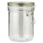 Ib Laursen Skleněná dóza s patentem 700 ml, čirá barva, sklo